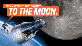 America's Crazy Backup Plan To Get To The Moon